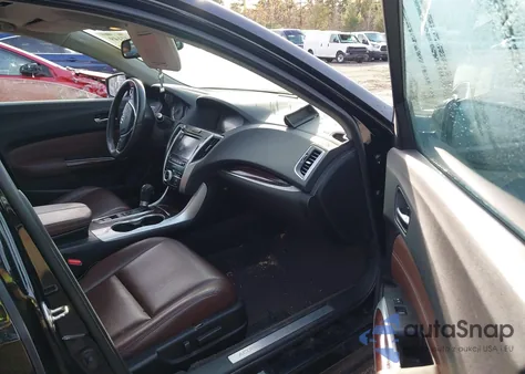 2015 Acura Tlx из США, поврежденный, VIN 19UUB1F33FA014238